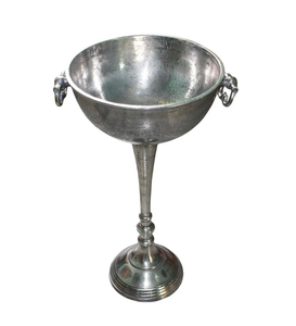 Floor Standing Antique Rustic Champagne <b>Bucket</b> Distressed Look Wine Cooler - Product Image 5