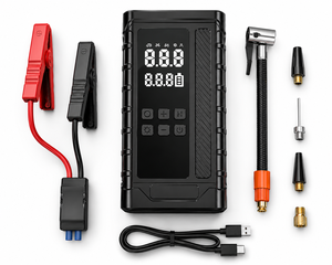 Set di sollevatori idraulici elettrici per <span class=keywords><strong>auto</strong></span> da 5t 12v con pompa per gonfiaggio pneumatici, kit di sollevamento <span class=keywords><strong>auto</strong></span> 3-in-1 automatico per SUV e berlina - Product Image 1