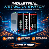 Serveur de périphériques série 1 port sur rail DIN, RS485 vers Ethernet Modbus TCP, COM virtuel et transparent, 12-24V DC, pour IIoT et SCADA