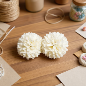 Ilan Flores Teste di Fiori Secchi 4cm 2pz per Decorazioni Artigianali - Product Image 2