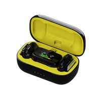 Microfono Wireless Professionale a Doppio Auricolare, Supporto per Microfono Esterno a Gancio, Mini Microfono Lavalier 2.4G per Insegnamento e Presentazioni