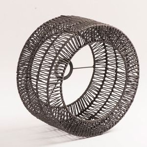 Paper Woven <b>Lampshade</b> Cylinder Handmade Japanese Style Yellow And <b>Black</b> For Home Coffee Shop Bar Restaurant Tea Room - Product Image 3