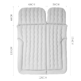 Coussin de <span class=keywords><strong>lit</strong></span> à Air de voiture, <span class=keywords><strong>lit</strong></span> de voyage portable, flocage pour voiture SUV - Product Image 6
