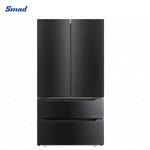 Refrigerador Electrónico de Acero Inoxidable con Puerta <span class=keywords><strong>Francesa</strong></span>, Refrigerador de Dos Puertas - Product Image 4