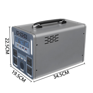 Portable Outdoor <b>Mobile</b> Power Supply Large Capacity Self-Driving Camping Live Emergency Battery Household <b>Solar</b> Car Bank 1000W L - Product Image 5