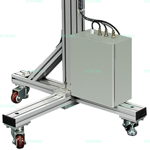 Máquina automática de etiquetado y pegado para superficies planas de tarjetas rasca y gana, botellas de plástico y envases verticales - Product Image 3