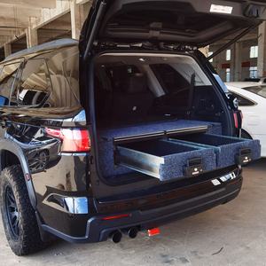 For Toyota Sequoia Truck <b>Bed</b> <b>Drawer</b> Systems <b>with</b> Air Compressor DIY Hidden Build Modular Roller <b>Drawer</b> VRD4X4 4wd <b>Drawer</b> - Product Image 3