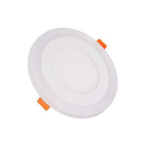 Phong cách hiện đại Vòng Trần recessed RGB LED Bảng điều chỉnh ánh sáng 3 + 3W 6 + 3W 12 + 4W 18 + 6W đôi màu nhôm đèn cơ thể - Product Image 1