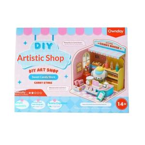 YD TOYS Juguete Educativo de Simulación de Tienda de Dulces para Bebés de 0 a 3 <span class=keywords><strong>Meses</strong></span>, Juguete de Ensamblaje DIY con Material de PVC y Caja de Almacenamiento - Product Image 5