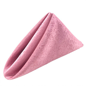 Serviettes de table en tissu lavables en polyester, accessoires élégants pour tables avec paillettes pour mariages, fêtes, événements, banquets - Product Image 4
