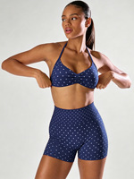 Ensemble bikini deux pièces taille haute push-up sexy pour femme, grande taille, pour l'été et la plage, avec contrôle du ventre - Maillot de bain OEM/ODM personnalisé