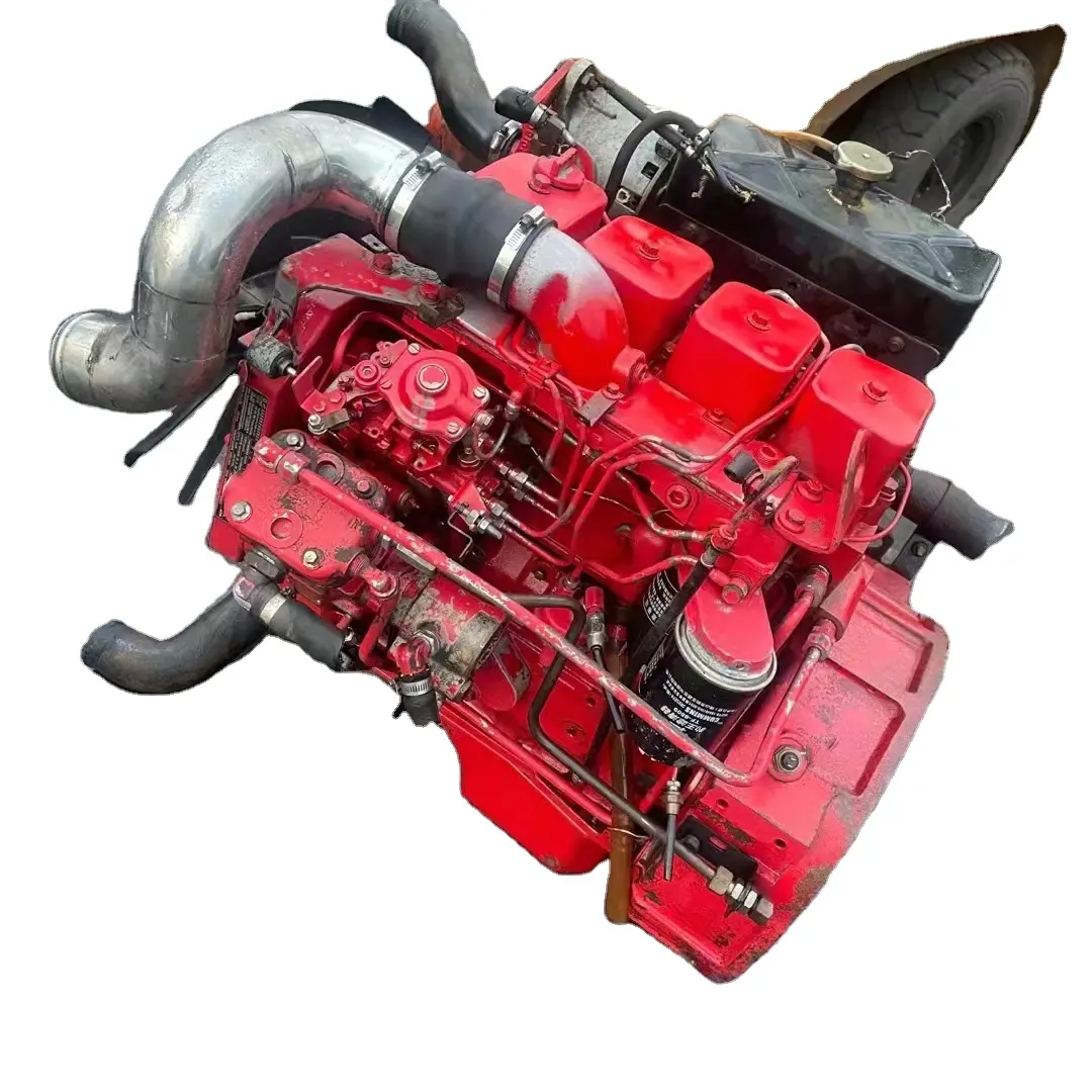 3.9L kullanılmış-cummins 4BT motor çalıştırma iyi durumda 4BT motor