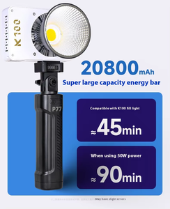 Photographie éclairage continue100w lumière vidéo de poche COB lumière douce constante poche Led rvb Photo lumière de remplissage - Product Image 5