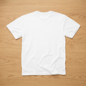 Camiseta de Cuello Redondo para Hombre, 100% Algodón, Manga Corta, Lisa, para Serigrafía, Corte Regular, Informal, Básica para Uso Diario - Product Image 3