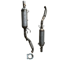 Filtro de Partículas Diésel Universal de Acero DPF para Audi 3.0 TDI 313PS 320PS 326PS A6 S6 A7 Q5 SQ5