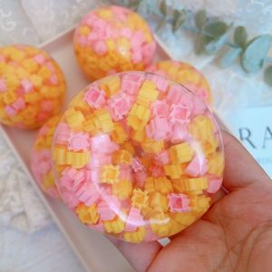 ลูกบอลบีบสั่นสะเทือน GL Crunchy Squishy Balls ของเล่นบีบสั่นสะเทือนแบบมีเสียง ของเล่นบีบสั่นสะเทือนเพื่อสัมผัส ลูกบอลทำมือ ของชำร่วยงานปาร์ตี้ ขายส่ง - Product Image 6