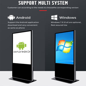 Pantalla de Señalización KINGONE <span class=keywords><strong>4K</strong></span> de 43 Pulgadas, Reproductor de Video Android con Soporte de Pie, Quiosco LCD, Pantalla de Publicidad Digital - Product Image 3