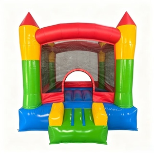 Château <span class=keywords><strong>gonflable</strong></span> personnalisé avec toboggan, château <span class=keywords><strong>gonflable</strong></span> commercial, château de saut coloré pour enfants - Product Image 1