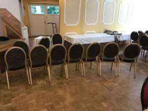 كراسي حفلات فندقية عصرية تقليدية بالجملة، أثاث من الألومنيوم للمناسبات والحفلات والبارات وغرف المعيشة للتأجير - Product Image 3