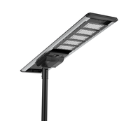 Lampadaire solaire intégré à haut rendement 150W/120W/100W/80W/60W/50W LED en aluminium IP66 pour routes