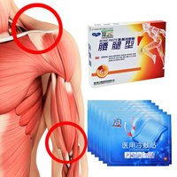 6 Patchs Apaisants aux Herbes pour le Corps : Soin Quotidien Confortable pour la Taille, les Jambes, le Cou et les Épaules