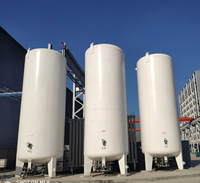 Réservoir de stockage industriel Donyue de 15 000 litres pour oxygène liquide / azote / argon / CO2 - Prix promotionnel