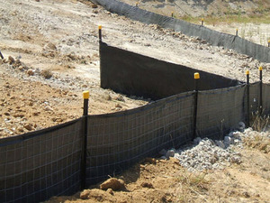 2 Ft. X 100 pi. 3 Ft. X 100 pi. Treillis soudé et service de traitement soudé Clôture <span class=keywords><strong>en</strong></span> silt avec support métallique - Product Image 5