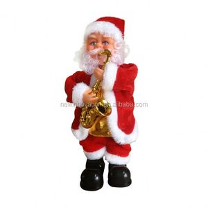 สินค้าใหม่ ตุ๊กตาซานตาคลอสขนาด 12 นิ้ว สำหรับงานปาร์ตี้วันหยุดและของตกแต่งคริสต์มาส - Product Image 5