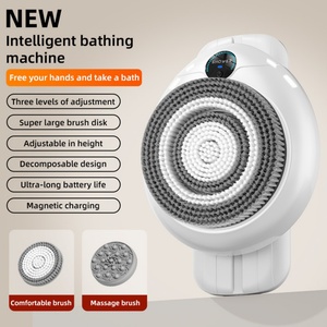 Smart Household Wall-Mounted Electric Shower Brush Portable <b>Back</b> Arm Leg Rubbing for Home Travel RV - Product Image 6
