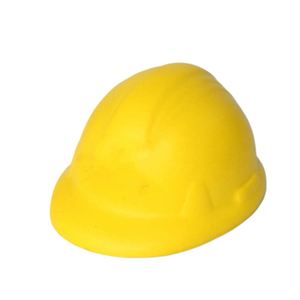 หมวกนิรภัยพิมพ์โลโก้ตามสั่ง ลูกบอลคลายเครียด หมวกแข็งแบบลูกบอลคลายเครียด สำหรับของเล่นส่งเสริมการขาย - Product Image 5