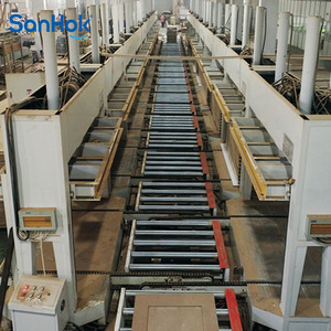 Aangepaste Roestvrij Stalen Vloer Gemonteerde Floor Pallet Transportband Voor Magazijn - Product Image 4