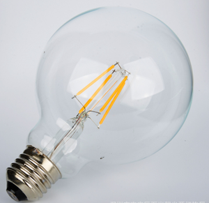 Clear Glass <strong>Globe</strong> G95 7W <strong>Dimmable</strong> 220V 2700K <strong>E27</strong> Vintage Edison <strong>LED</strong> Filament BULB Lights , FMT-G95 - Product Image 1