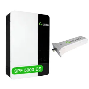 Growatt Direct Supplier SPF 5000ES 3500ES 3.5Kw 5Kw Controller Eu Certificate Solar Inverters With 2 Mppts