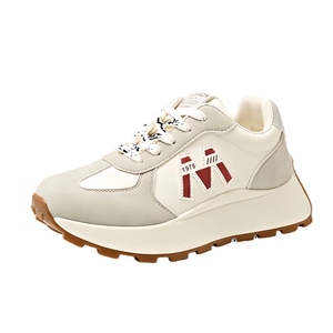 Chaussures décontractées blanches pour femmes 2025, petites tailles, baskets de sport et de loisirs, surface en maille respirante - Product Image 4