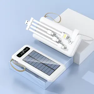 户外太阳能电池Rohs电源银行供应220000毫安30000毫安40000毫安太阳能电池板便携式充电器移动支架