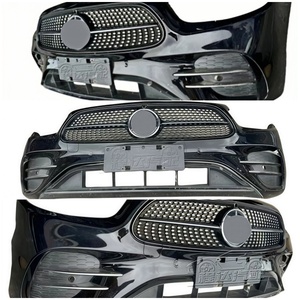 Pour <span class=keywords><strong>Mercedes</strong></span> Benz W213 Factory Fit pare-chocs avant mise à niveau haute qualité ABS carbone garde barre faciale pour E300 E400 AMG Style <span class=keywords><strong>luxe</strong></span> - Product Image 3