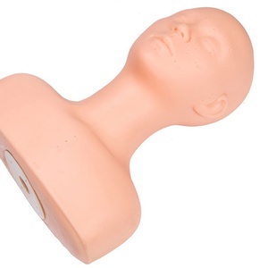 Têtes de mannequin en silicone souple sans formation sur les cheveux, sans maquillage, <span class=keywords><strong>tête</strong></span> de cosmétologie <span class=keywords><strong>professionnelle</strong></span> pour femme - Product Image 6