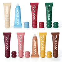 Tube souple PE pour gloss, laque à lèvres et huile à lèvres, marque privée ODM, commande en gros, formule et emballage personnalisés