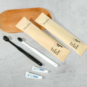 ชุดอุปกรณ์อาบน้ำแบบใช้แล้วทิ้งสำหรับโรงแรม ทำจากกระดาษอ้อย เป็นมิตรกับสิ่งแวดล้อม เหมาะสำหรับการเดินทาง - Product Image 2