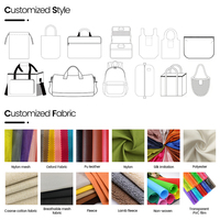 Sac banane DICHOS personnalisable en nylon pour la mode, le travail et les voyages