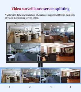 Enregistreur vidéo réseau POE 4K 16 canaux de haute qualité avec XMEYE NVR pour système de surveillance vidéo de sécurité domestique et commerciale - Product Image 2
