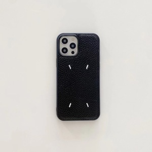 Custodia Protettiva Semplice ed Elegante in Ecopelle Goffrata di Lusso per iPhone 15 16 14 13 12 <span class=keywords><strong>11</strong></span> Pro Max - Product Image 3