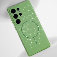 Étui en silicone fin JOYPORODO S046 pour Android, iPhone, Samsung, Motorola, Xiaomi, OPPO, VIVO, avec couverture magnétique