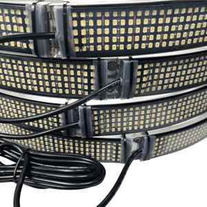 Bộ đèn LED vòng bánh xe Lumina 5 hàng 15" 17" 20" màu trắng tinh khiết siêu sáng, chống nước, đèn dưới gầm xe cho xe tải SUV 12V - Product Image 2
