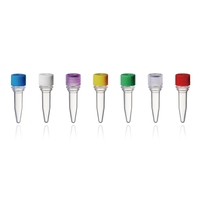 Tube de centrifugation médical de laboratoire à fond conique stérile en PP, jetable, 0,2 ml, 0,5 ml, 1,5 ml, avec bouchon à vis