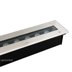 DMX512 RGB Trắng Vàng 1M Tuyến Tính <span class=keywords><strong>Inground</strong></span> Cầu Thang Ngoài Trời Mặt Đất Đèn Ngầm Led Lõm Đường Lái Xe Ánh Sáng - Product Image 4