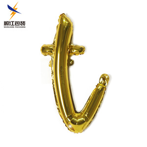 Palloncini in Foil Dorato da 18 Pollici con Lettere Minuscole, Palloncini con <span class=keywords><strong>Scritte</strong></span> Corsive per Decorazioni Personalizzate di <span class=keywords><strong>Compleanni</strong></span> e Matrimoni - Product Image 5
