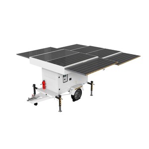 Générateur solaire mobile extérieur Energyfit 50 kW 50 kWh sur remorque avec batterie au lithium monocristalline et contrôleur MPPT S600-50 - Product Image 4