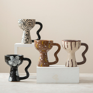 <span class=keywords><strong>Tazza</strong></span> <span class=keywords><strong>da</strong></span> caffè in ceramica Vintage di lusso-elegante alta e Design sofisticato <span class=keywords><strong>tazza</strong></span> <span class=keywords><strong>da</strong></span> caffè per la festa uso domestico - Product Image 4