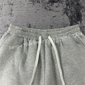PT1147 <span class=keywords><strong>Pantalon</strong></span> de Survêtement Personnalisé Coupe Droite Ample 500 g/m² 100 % Coton, <span class=keywords><strong>Pantalon</strong></span> Décontracté Large et Épais pour Hommes avec Broderie 3D - Product Image 3